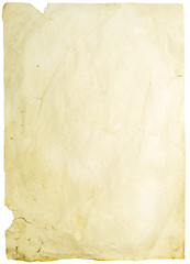 Image showing old wrinkled paper