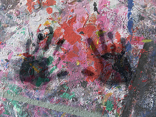 Image showing Abstract with black hands