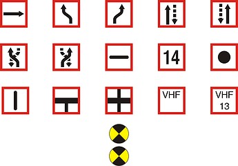 Image showing Waterway Signs, Mandatory