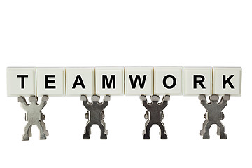 Image showing Teamwork