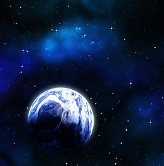 Image showing planet in space