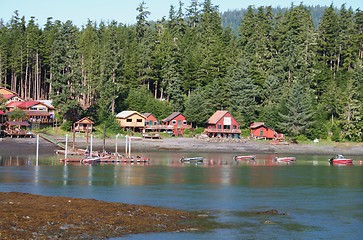 Image showing Alaskan Waterfront Resort