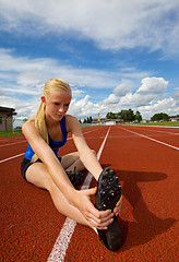 Image showing Teen athlete