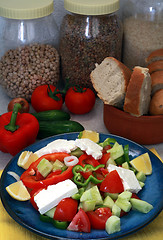 Image showing Greek salad