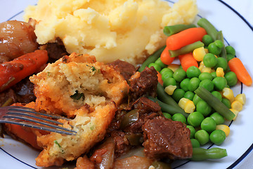 Image showing Parsley dumpling horizontal