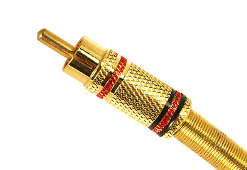 Image showing Golden Plated RCA Connector