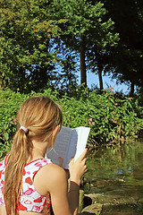 Image showing Reading Girl