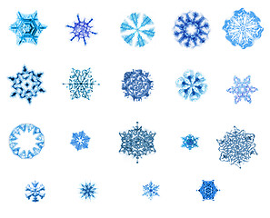 Image showing snowflakes