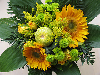 Image showing Autumn bouquet.