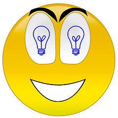 Image showing Idea smiley