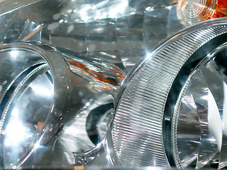 Image showing car headlight