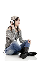 Image showing Listening