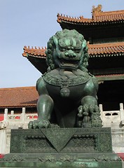 Image showing Chineese lion