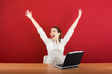Image showing Happy Businesswoman
