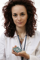 Image showing Portrait of a young doctor