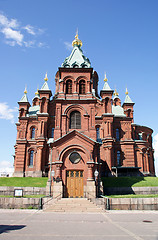 Image showing Uspenski Cathedral in Helsinki