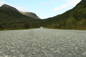 Image showing Fjellvei