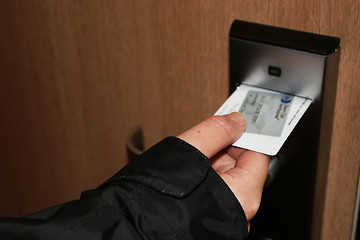 Image showing Keycard