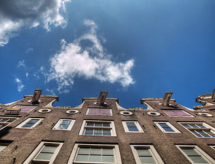 Image showing Typical Dutch houses