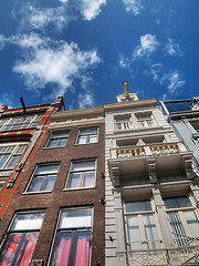 Image showing Typical Dutch houses