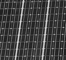 Image showing Solar panel closeup