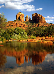 Image showing Red Rock Crossing, Oak Creek Canyon, Arizona