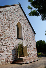Image showing Greystone Church in Tenhola, Finland