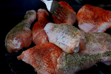 Image showing Rosemary and paprika chicken 