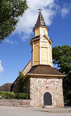 Image showing Pertteli Church Bell Tower, South of Finland