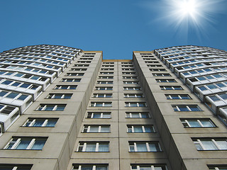 Image showing The high building