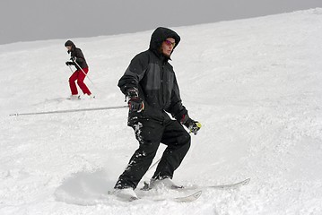 Image showing Skiers