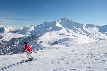 Image showing Skiing