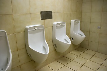 Image showing Urinals