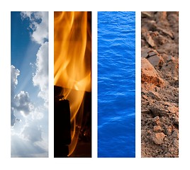 Image showing The Four Elements