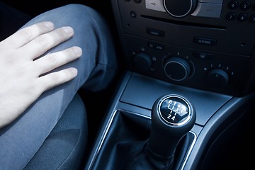 Image showing Gearstick