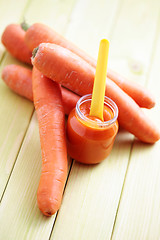 Image showing baby food - carrot