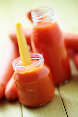 Image showing baby food - carrot