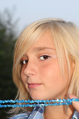 Image showing Blond girl