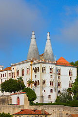 Image showing national palace in sintra