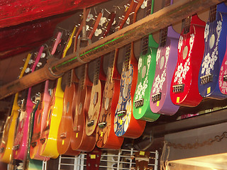 Image showing Hawaii guitars