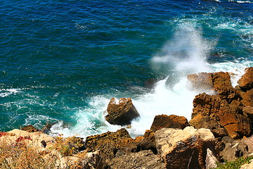 Image showing Granite Coast