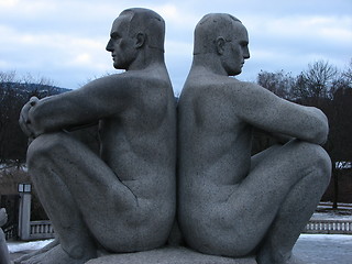 Image showing Vigeland park Oslo