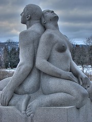 Image showing Vigeland park Oslo