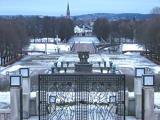 Image showing Vigeland park Oslo