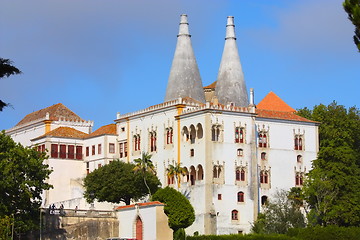 Image showing national palace in sintra