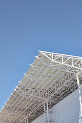 Image showing modern roof structure, lisbon station