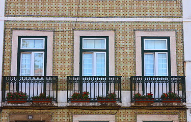 Image showing beautiful old  windows