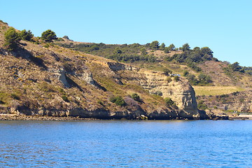 Image showing beautiful wild coastline