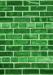 Image showing Brick Wall Background Texture