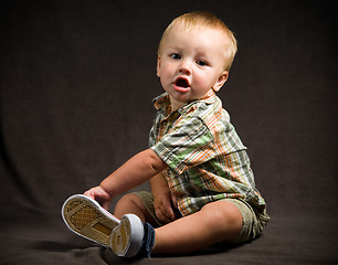 Image showing Cute Baby Boy